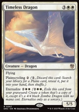 Timeless Dragon - Commander: Aetherdrift (Rare) [DRC-67]
