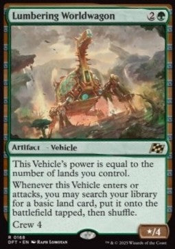 Lumbering Worldwagon - Aetherdrift (Rare) [DFT-168]