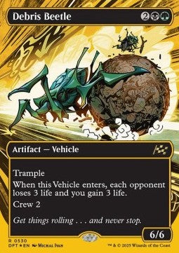 Debris Beetle (V.2) - Aetherdrift: First-Place (Rare) [DFTFP-530]