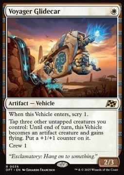 Voyager Glidecar - Aetherdrift (Rare) [DFT-36]