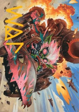 Art Series: Redshift, Rocketeer Chief (V.2) - Aetherdrift: Extras (Tip Card) [XDFT-A13]