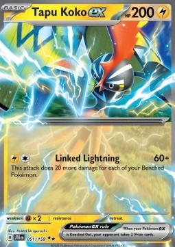 Tapu Koko ex - Journey Together (Double Rare) [JTG-051]