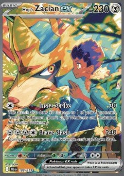 Hop's Zacian ex - Journey Together (Special Illustration Rare) [JTG-186]