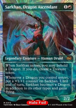 Sarkhan, Dragon Ascendant (V.3) - Tarkir: Dragonstorm: Extras (Mythic) [XTDM-413]