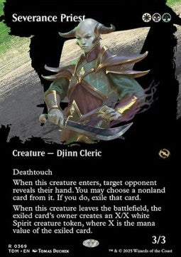 Severance Priest - Tarkir: Dragonstorm: Extras (Rare) [XTDM-369]