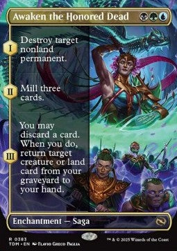 Awaken the Honored Dead - Tarkir: Dragonstorm: Extras (Rare) [XTDM-383]