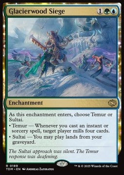 Glacierwood Siege - Tarkir: Dragonstorm (Rare) [TDM-189]