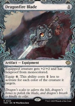 Dragonfire Blade - Tarkir: Dragonstorm: Extras (Rare) [XTDM-324]