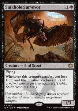 Sinkhole Surveyor - Tarkir: Dragonstorm (Rare) [TDM-93]