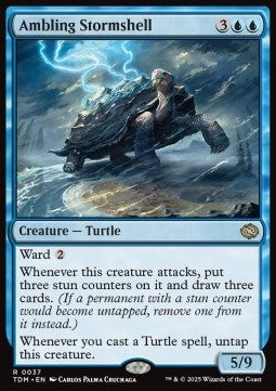 Ambling Stormshell - Tarkir: Dragonstorm (Rare) [TDM-37]