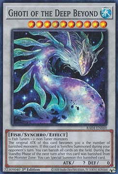 Ghoti of the Deep Beyond (V.1 - Super Rare) - Quarter Century Stampede (Super Rare) [RA04-060]