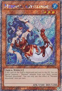 Mermail Abysslinde (V.4 - Platinum Secret Rare) - Quarter Century Stampede (Platinum Secret Rare) [RA04-011]