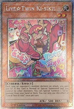 LiveTwin Ki-sikil (V.4 - Platinum Secret Rare) - Quarter Century Stampede (Platinum Secret Rare) [RA04-035]