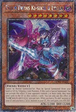 EvilTwins Ki-sikil & Lil-la (V.4 - Platinum Secret Rare) - Quarter Century Stampede (Platinum Secret Rare) [RA04-037]