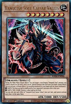 Vanquish Soul Caesar Valius (V.7 - Ultimate Rare) - Quarter Century Stampede (Ultimate Rare) [RA04-046]