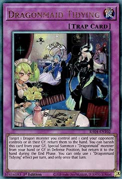 Dragonmaid Tidying (V.7 - Ultimate Rare) - Quarter Century Stampede (Ultimate Rare) [RA04-102]