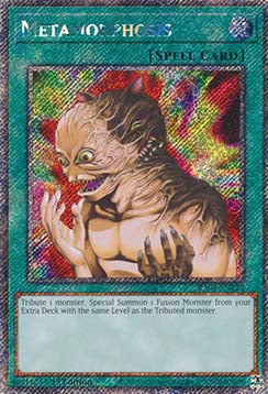 Metamorphosis (V.1 - Platinum Secret Rare) - Quarter Century Stampede (Platinum Secret Rare) [RA04-123]