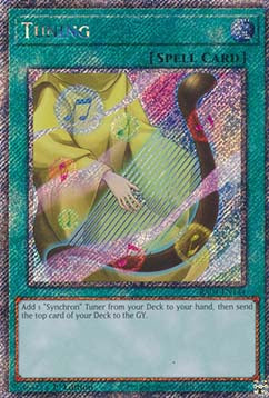Tuning (V.1 - Platinum Secret Rare) - Quarter Century Stampede (Platinum Secret Rare) [RA04-144]