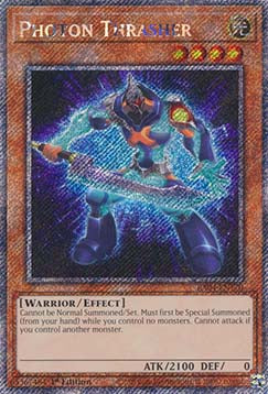 Photon Thrasher (V.1 - Platinum Secret Rare) - Quarter Century Stampede (Platinum Secret Rare) [RA04-170]