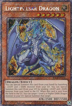 Lightpulsar Dragon (V.1 - Platinum Secret Rare) - Quarter Century Stampede (Platinum Secret Rare) [RA04-176]