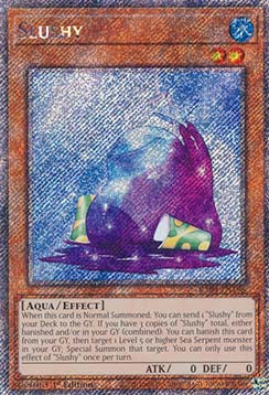 Slushy (V.1 - Platinum Secret Rare) - Quarter Century Stampede (Platinum Secret Rare) [RA04-196]