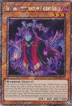 The Phantom Knights of Ancient Cloak (V.1 - Platinum Secret Rare) - Quarter Century Stampede (Platinum Secret Rare) [RA04-263]