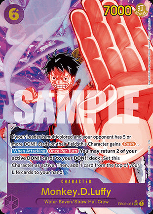 Monkey.D.Luffy (EB02-061) (V.2) - Anime 25th Collection (Alternate Art) [EB02-061]