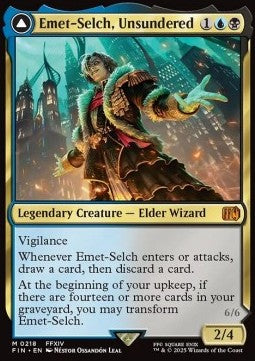 Emet-Selch, Unsundered // Hades, Sorcerer of Eld - Magic: The Gathering - FINAL FANTASY (Mythic) [FIN-218]