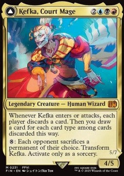 Kefka, Court Mage // Kefka, Ruler of Ruin