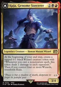 Kuja, Genome Sorcerer // Trance Kuja, Fate Defied - Magic: The Gathering - FINAL FANTASY (Rare) [FIN-232]