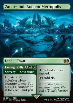Zanarkand, Ancient Metropolis // Lasting Fayth - Magic: The Gathering - FINAL FANTASY: Extras (Rare) [XFIN-314]