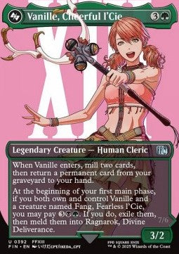 Vanille, Cheerful l'Cie // Ragnarok, Divine Deliverance (V.1) - FINAL FANTASY: Extras (Uncommon) [XFIN-392]
