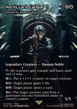 Kenrith, the Returned King - Magic: The Gathering - FINAL FANTASY Through the Ages (Rare) [FCA-23]