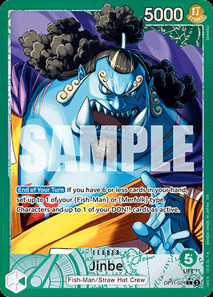 Jinbe (OP11-021) (V.2) - A Fist of Divine Speed (Alternate Art) [OP11-021]