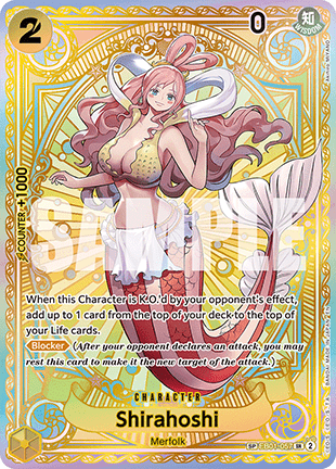 Shirahoshi (EB01-057) - A Fist of Divine Speed (Special Rare) [OP11-EB01-057]