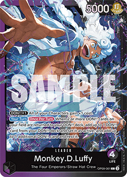 Monkey.D.Luffy (OP09-061) - Starter Deck: Purple Black Monkey.D.Luffy (Leader) [ST-26-OP09-061]