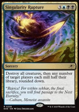 Singularity Rupture - Edge of Eternities (Rare) [EOE-228]