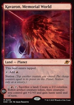 Kavaron, Memorial World - Edge of Eternities (Mythic) [EOE-255]