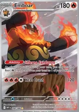 Emboar - White Flare (Illustration Rare) [WHT-098]