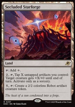 Secluded Starforge - Edge of Eternities (Rare) [EOE-257]
