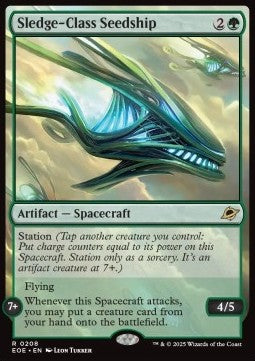 Sledge-Class Seedship - Edge of Eternities (Rare) [EOE-208]