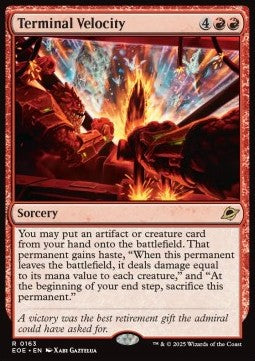 Terminal Velocity - Edge of Eternities (Rare) [EOE-163]