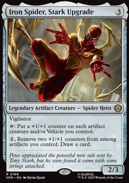 Iron Spider, Stark Upgrade - Magic: The Gathering | Marvel's Spider-Man (Rare) [SPM-166]