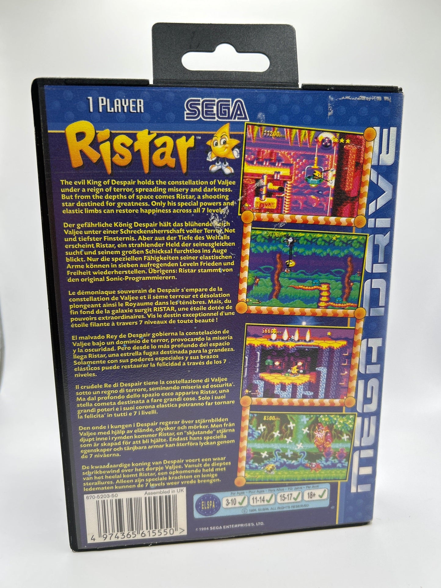 Ristar - Sega Mega Drive