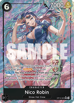 Nico Robin (OP12-087) (V.2) - Legacy of the Master (Alternate Art) [OP12-087]