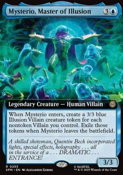 Mysterio, Master of Illusion - Magic: The Gathering | Marvel's Spider-Man: Extras (Rare) [XSPM-253]
