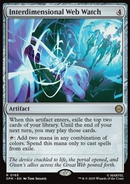 Interdimensional Web Watch - Magic: The Gathering | Marvel's Spider-Man (Rare) [SPM-165]