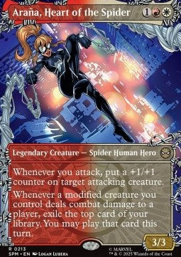 Araña, Heart of the Spider - Magic: The Gathering | Marvel's Spider-Man: Extras (Rare) [XSPM-213]