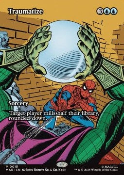 Traumatize - Magic: The Gathering | Marvel's Spider-Man: Source Material Cards (Mythic) [MAR-15]