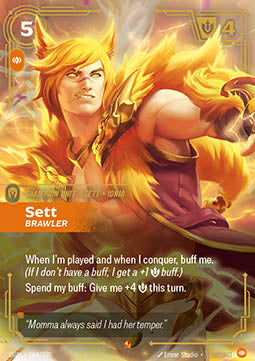 Sett, Brawler (V.1 - Epic) - Origins (Epic) [OGN-164]